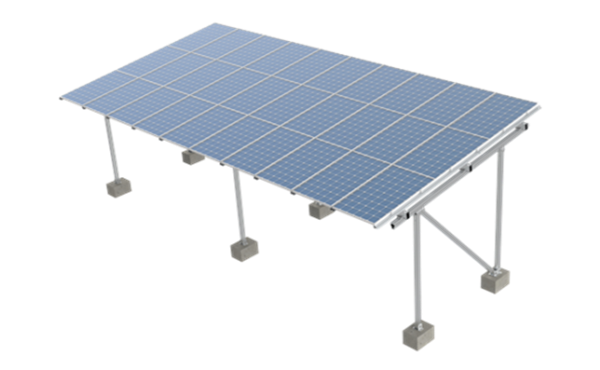 车棚支架安装系统
